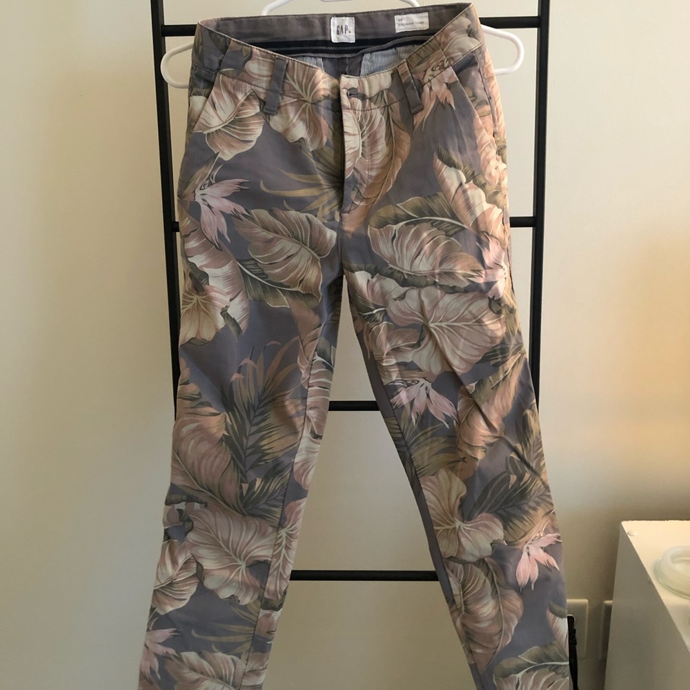 Floral Pants, Gap, 00
